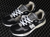 New Bal*nce 992 Black Grey Suede M992EB