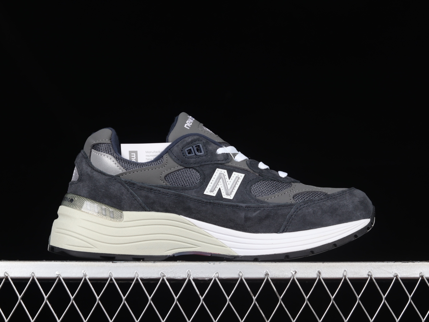 New Bal*nce 992 Navy Grey M992GG