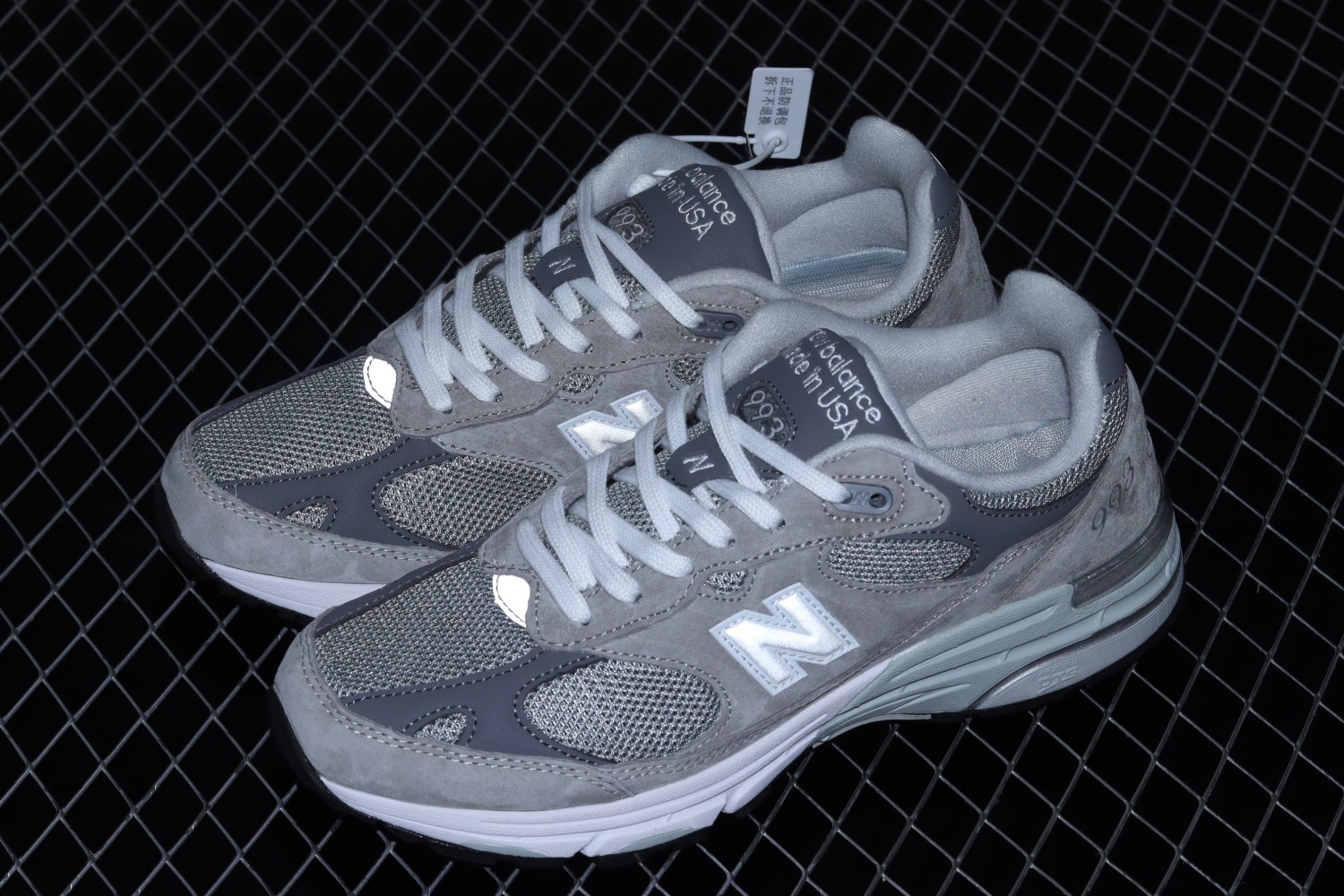 New Bal*nce 993 MiUSA Grey MR993GL