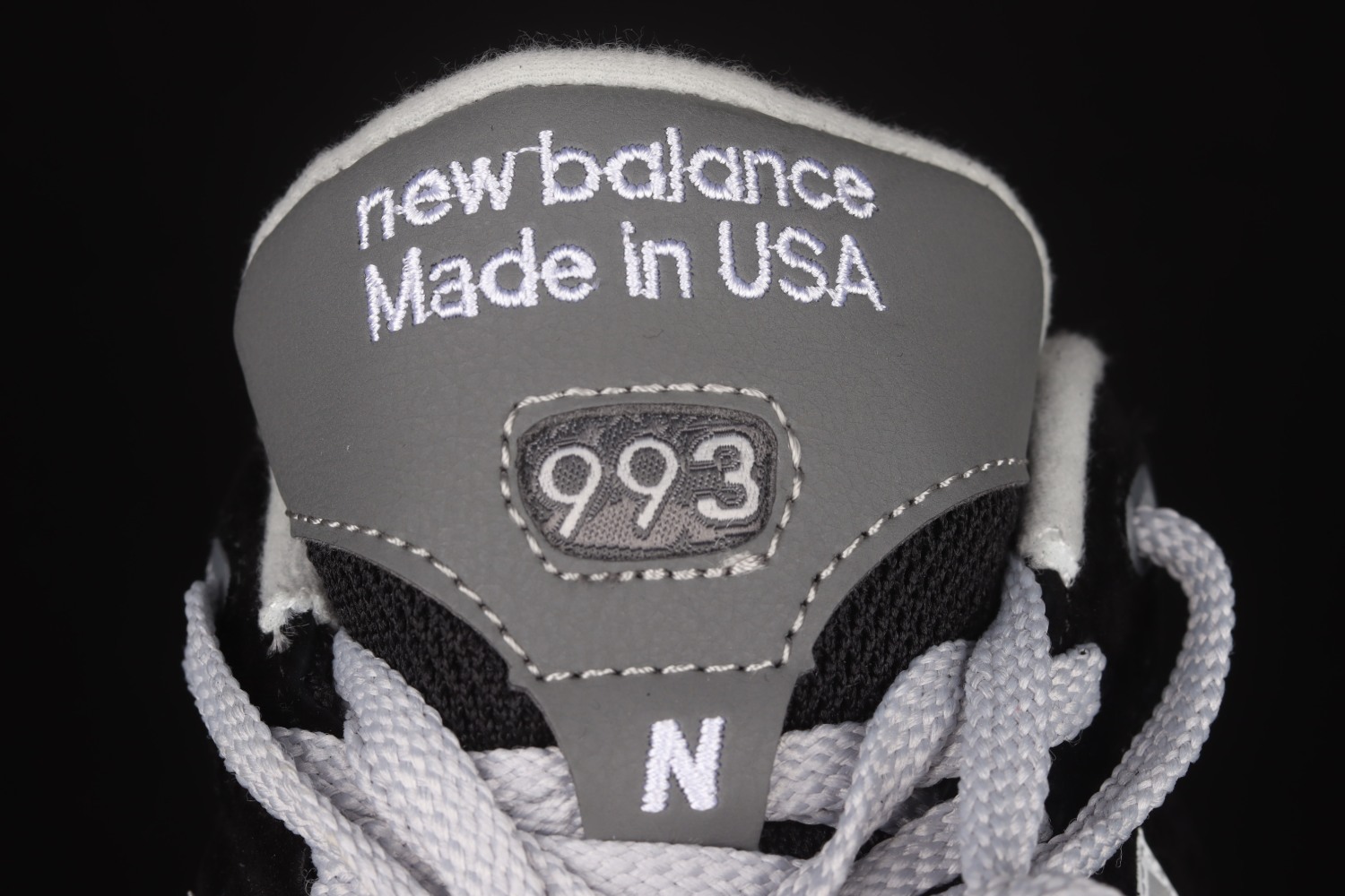 New Bal*nce 993 MIU Black MR993BK