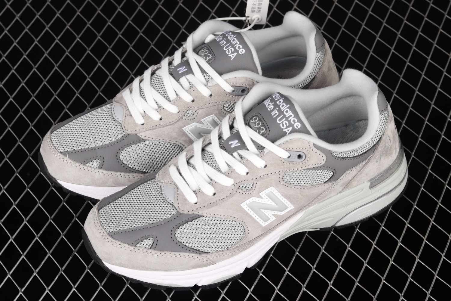 New Bal*nce 993 MiUSA Grey MR993GL