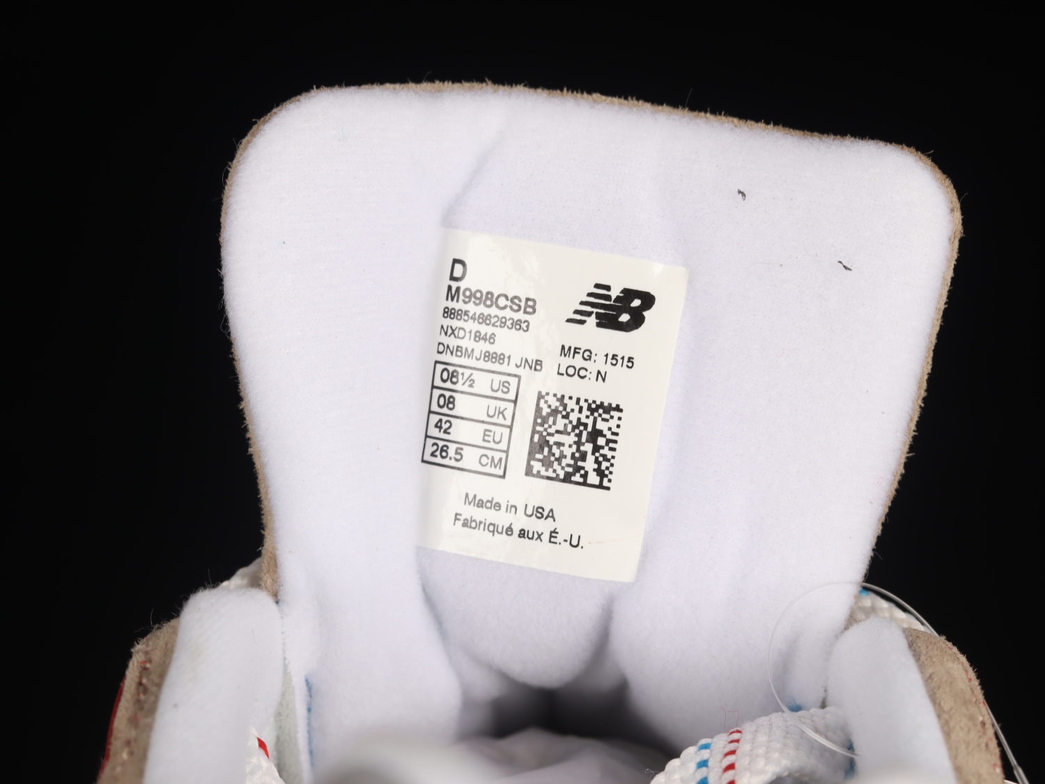 New Bal*nce 998 Connoisseur Summer M998CSB