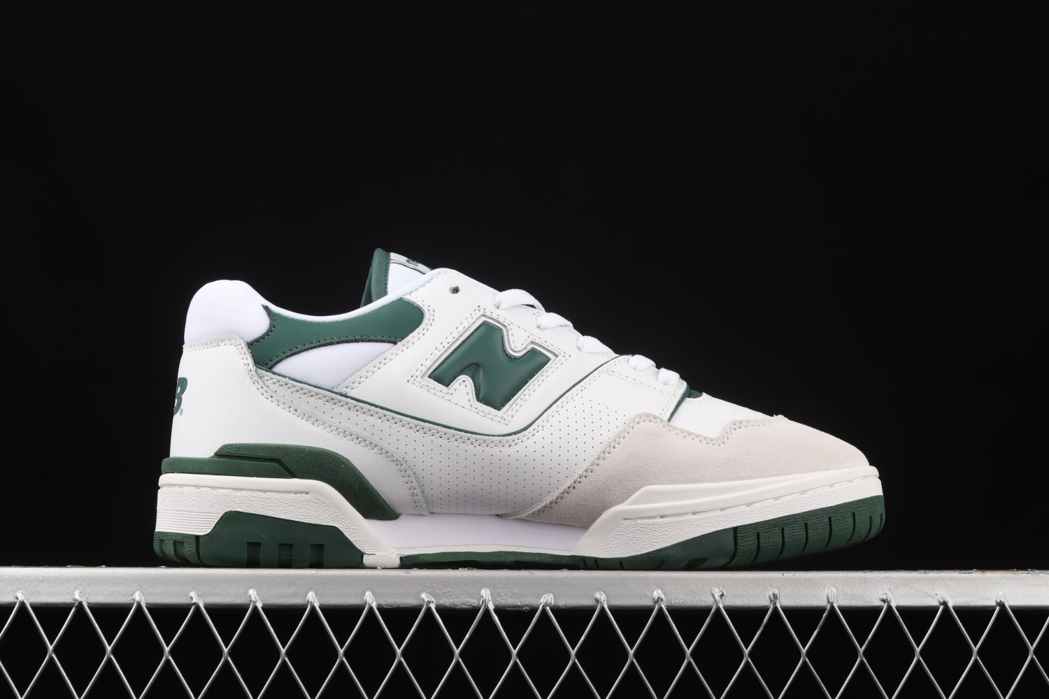 New Bal*nce 550 White Green BB550WT1