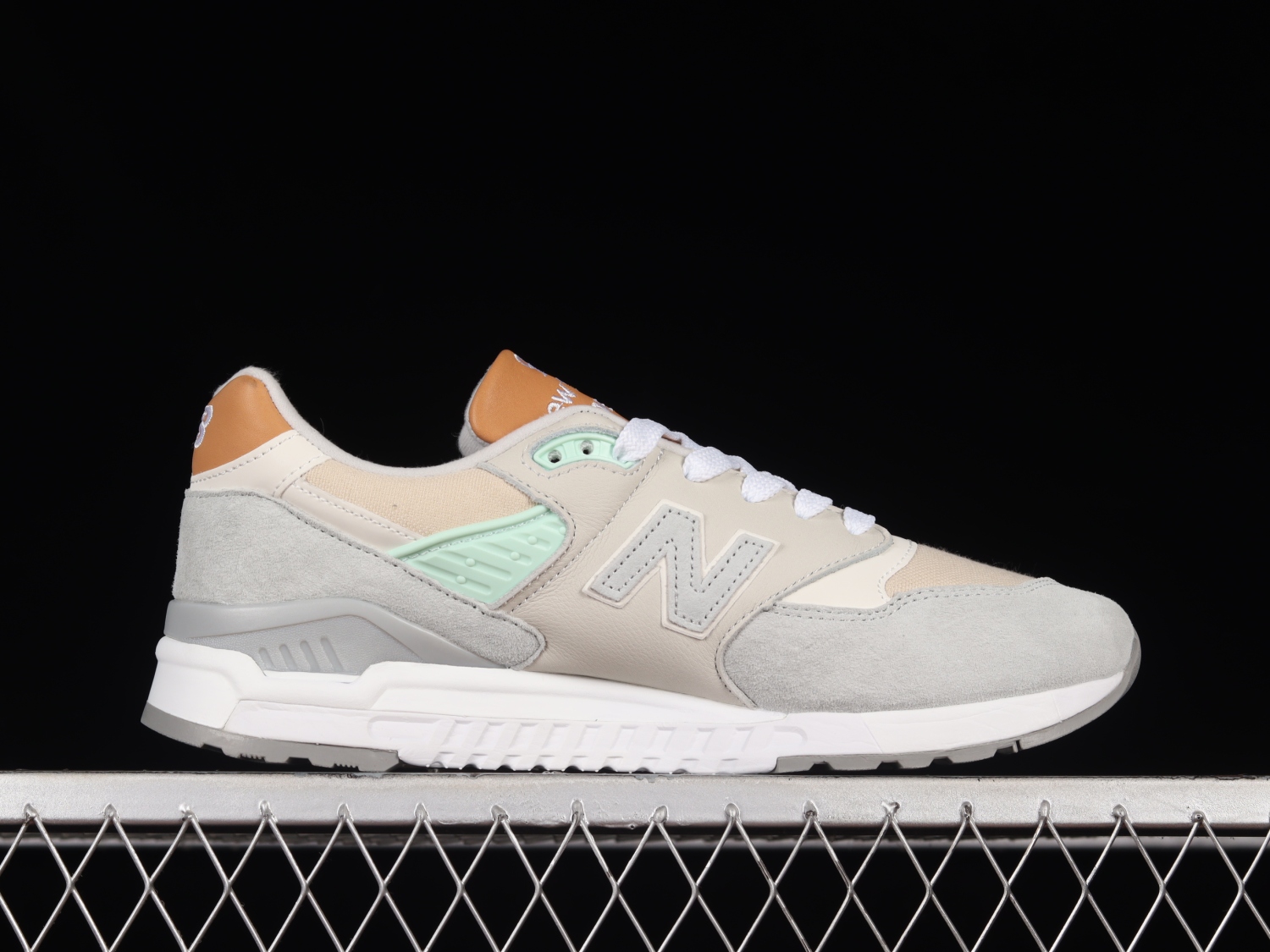 New Bal*nce 998 White Tan M998ENE