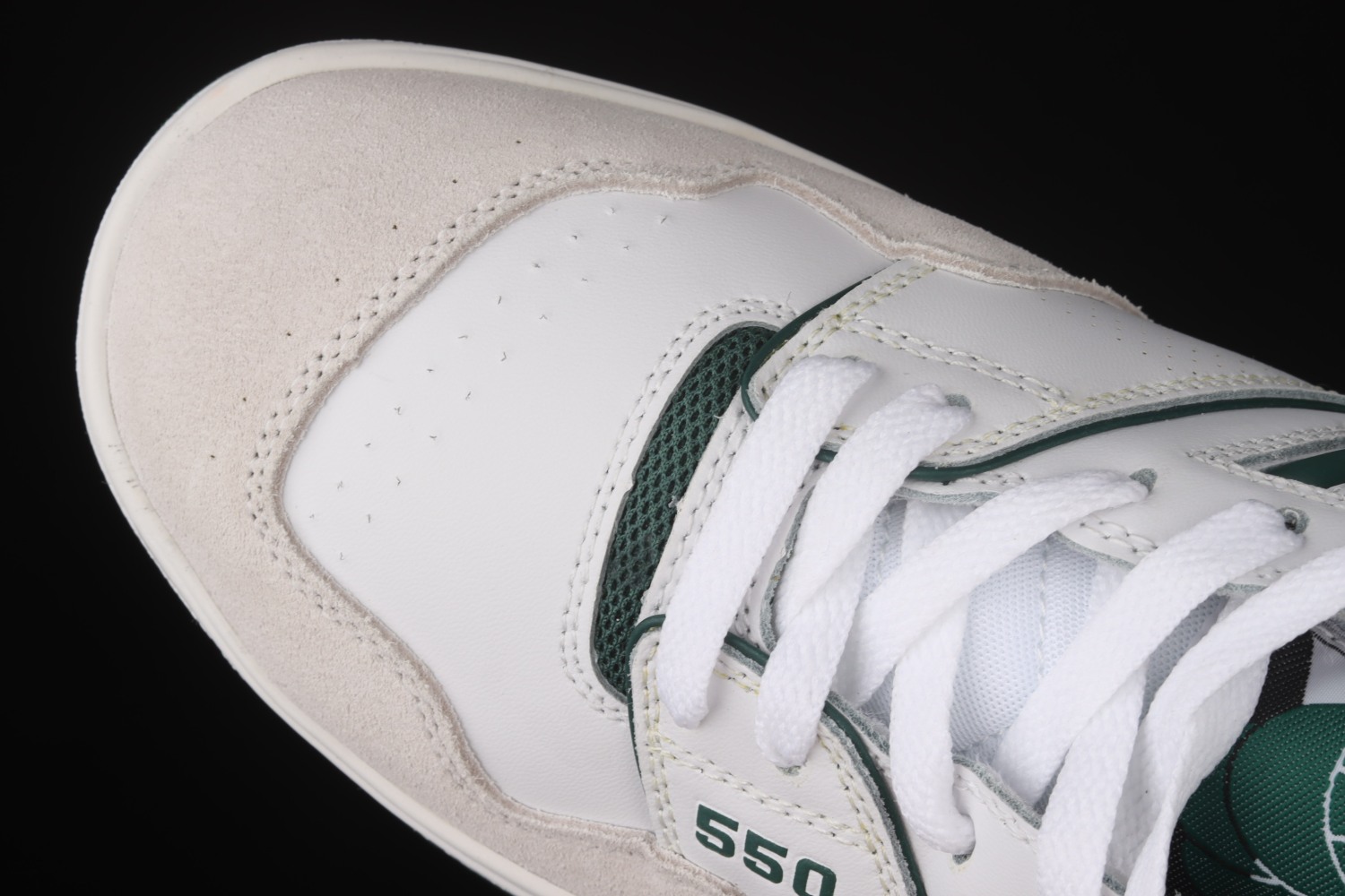 New Bal*nce 550 White Green BB550WT1