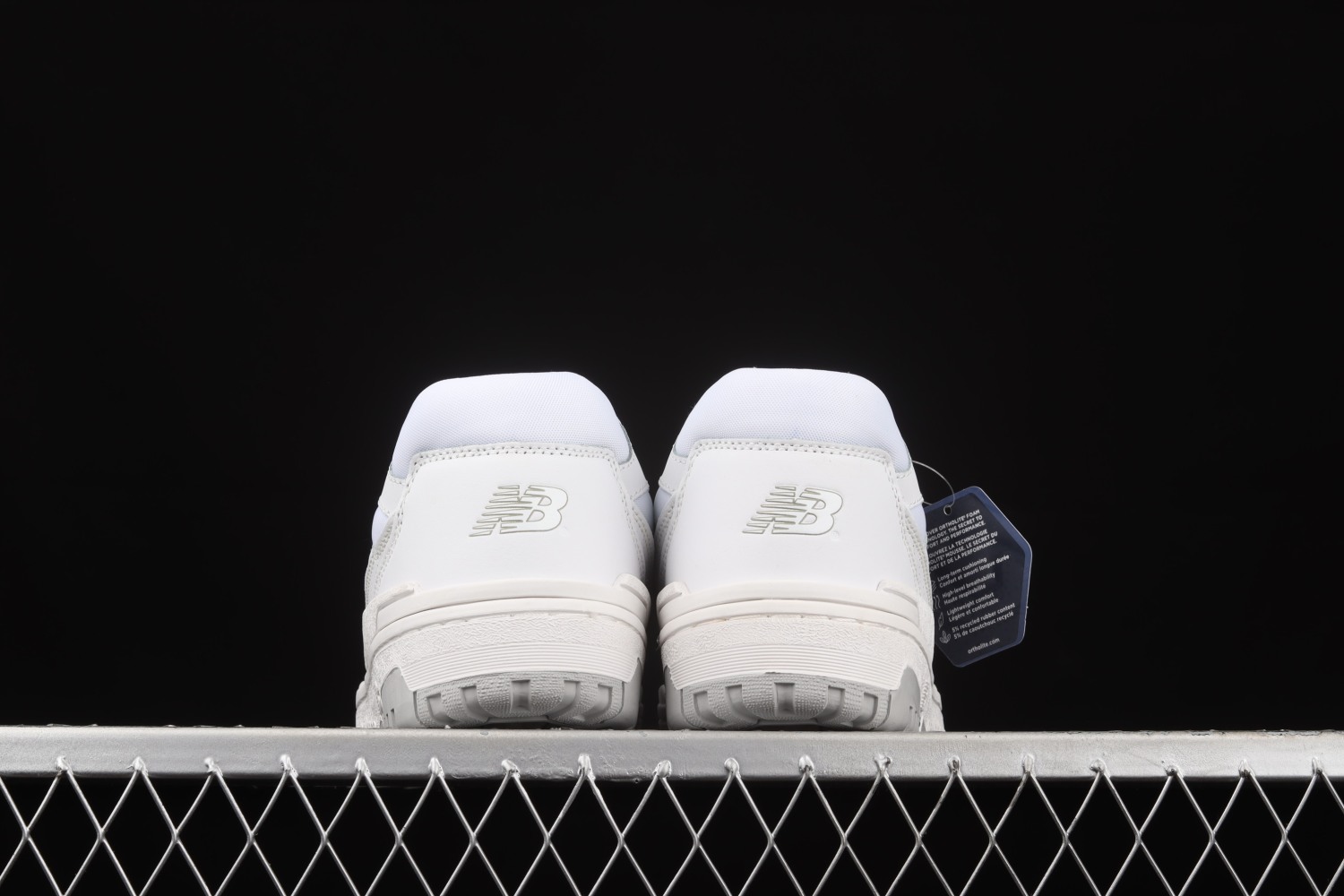 New Bal*nce 550 White Grey BB550PB1