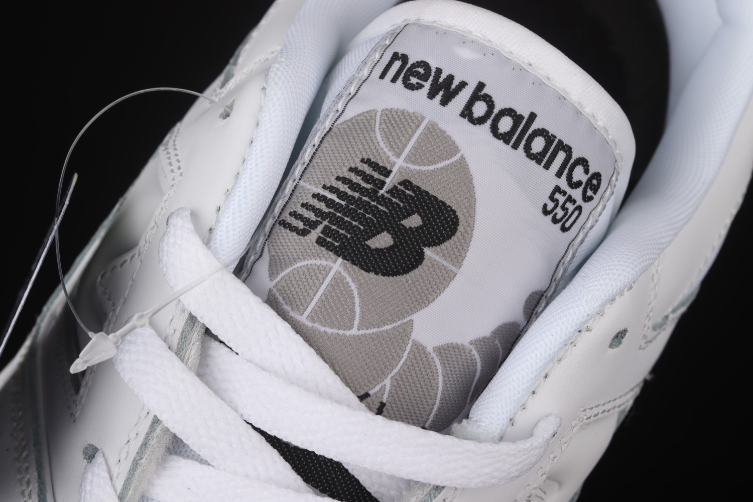New Bal*nce 550 White Grey BB550PB1