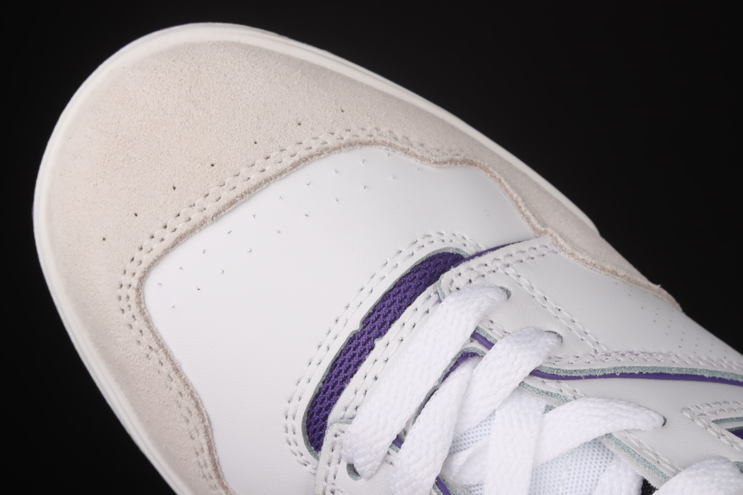 New Bal*nce 550 White Purple BB550WR1