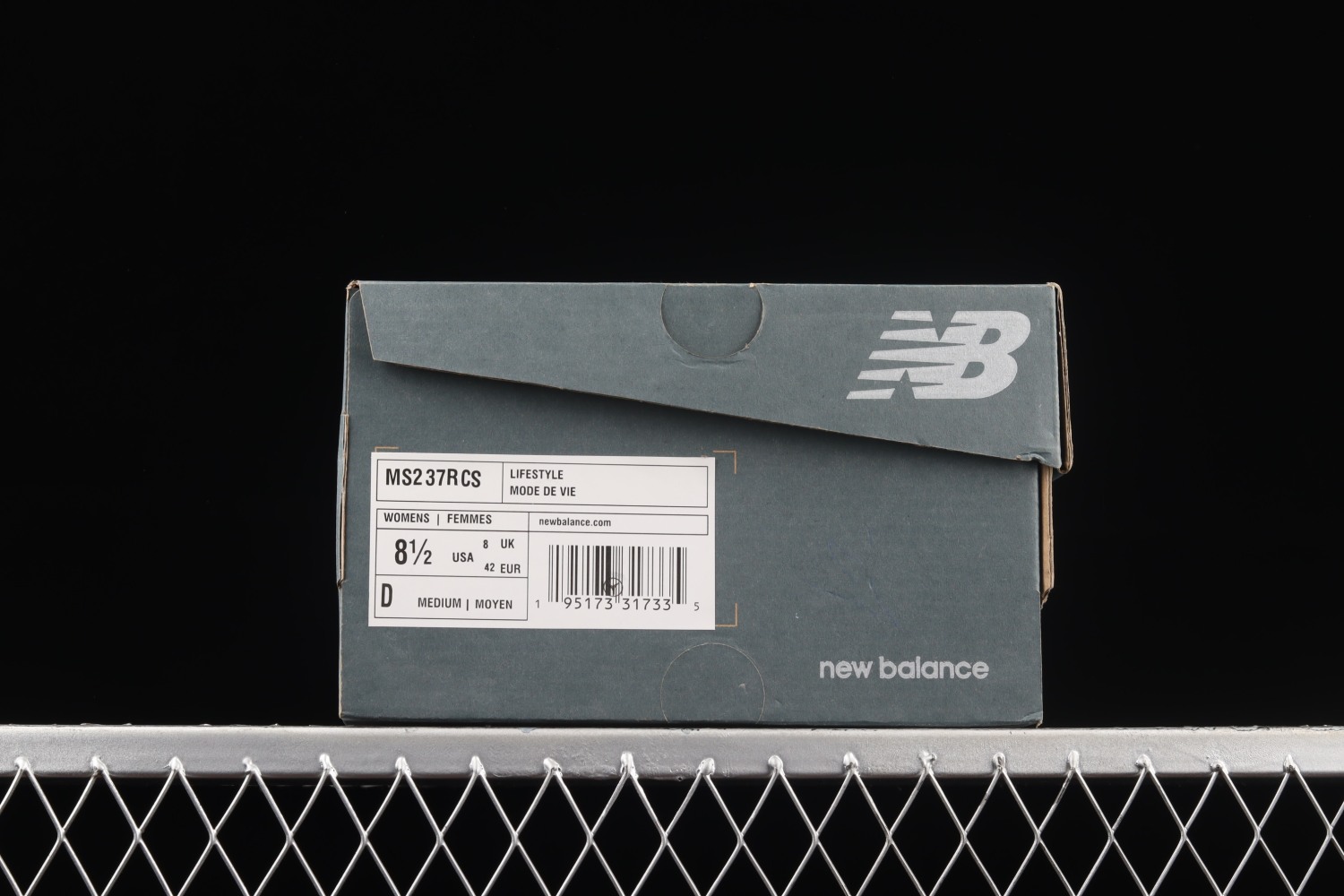 New Bal*nce 237 Rain Cloud Steel MS237RCS