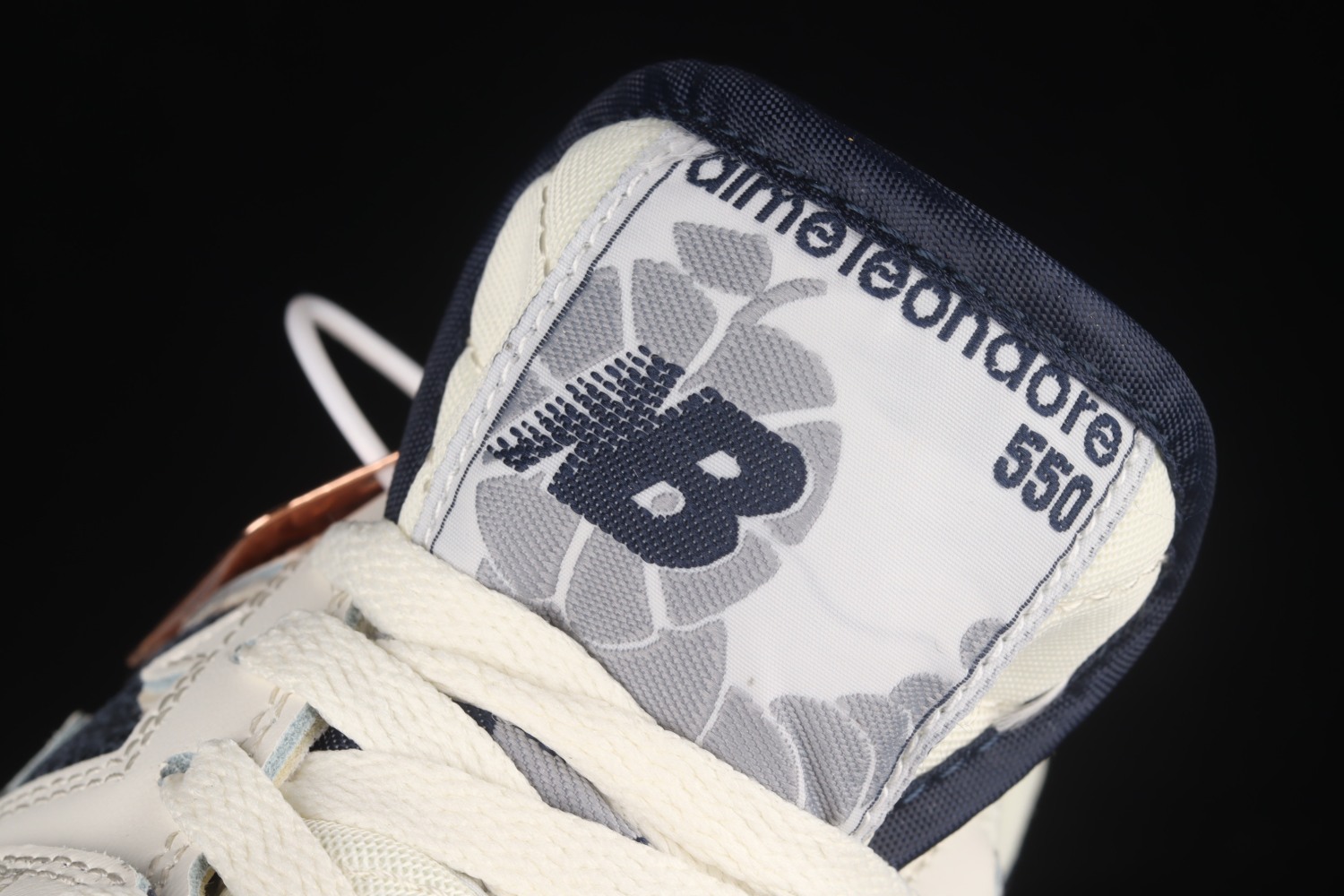 New Bal*nce 550 Aime Leon Dore White Navy BB550ALF