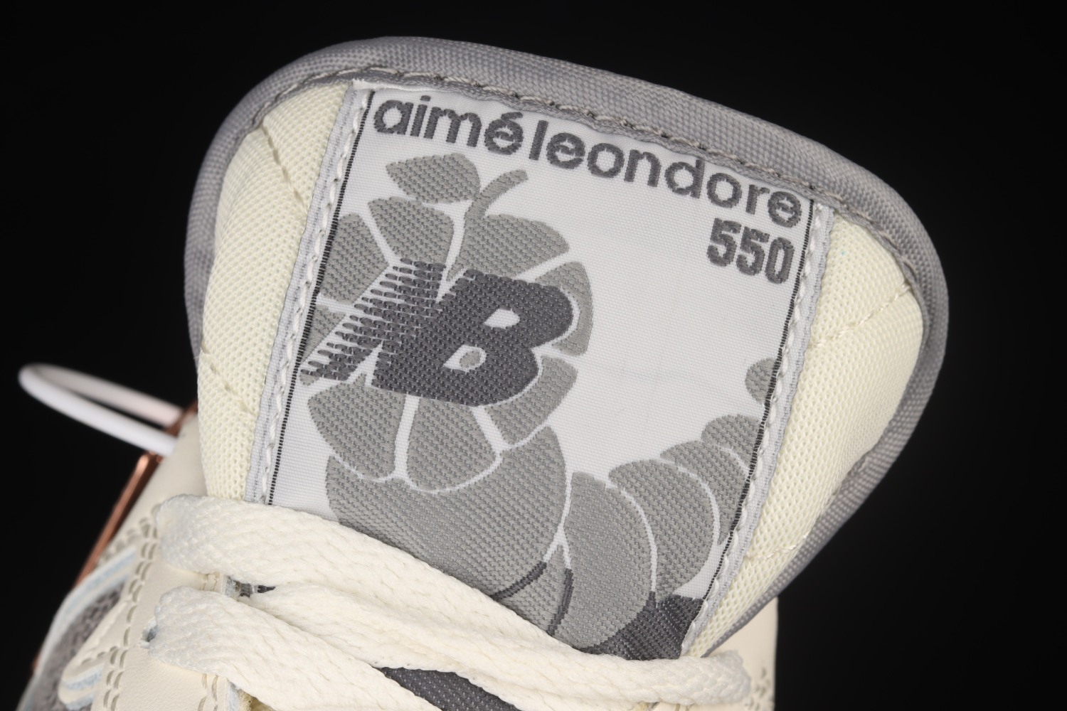 New Bal*nce 550 Aime Leon Dore White Grey  BB550ALE