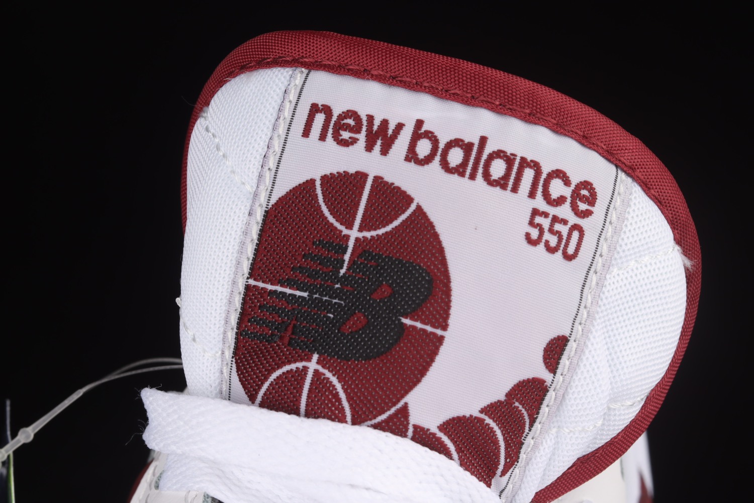 New Bal*nce 550 Sea Salt Burgundy BB550LI1