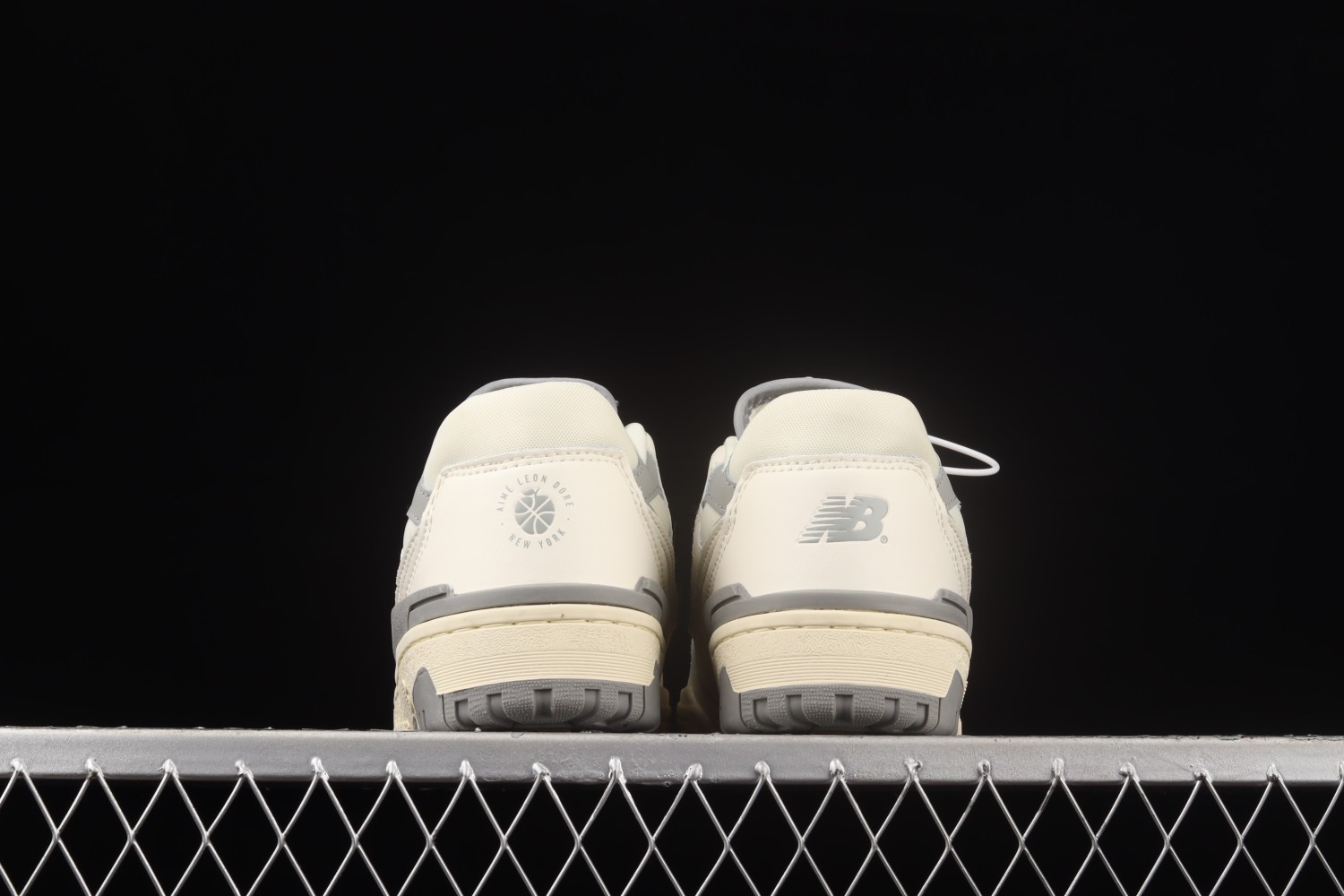 New Bal*nce 550 Aime Leon Dore White Grey  BB550ALE
