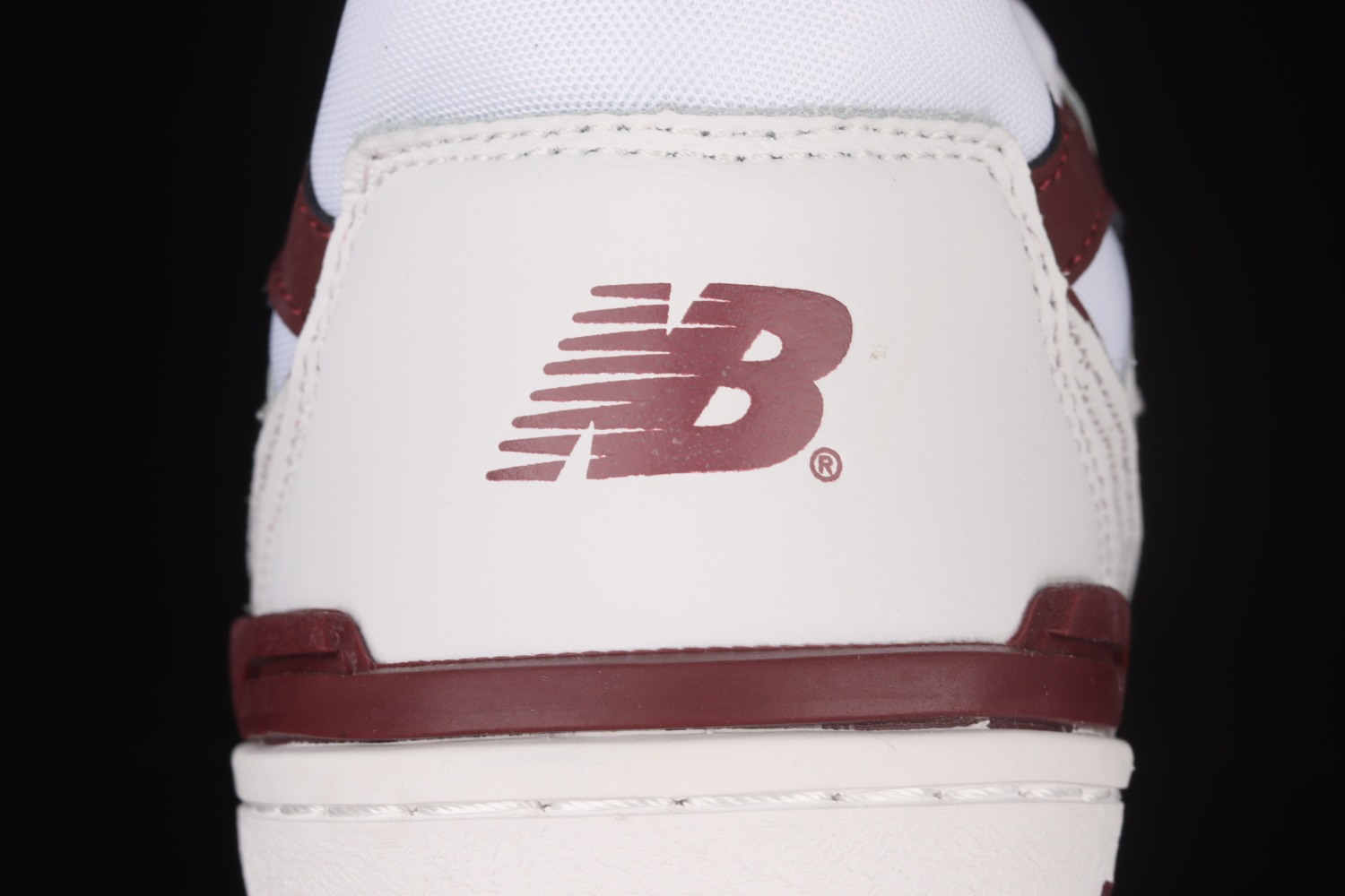 New Bal*nce 550 Sea Salt Burgundy BB550LI1