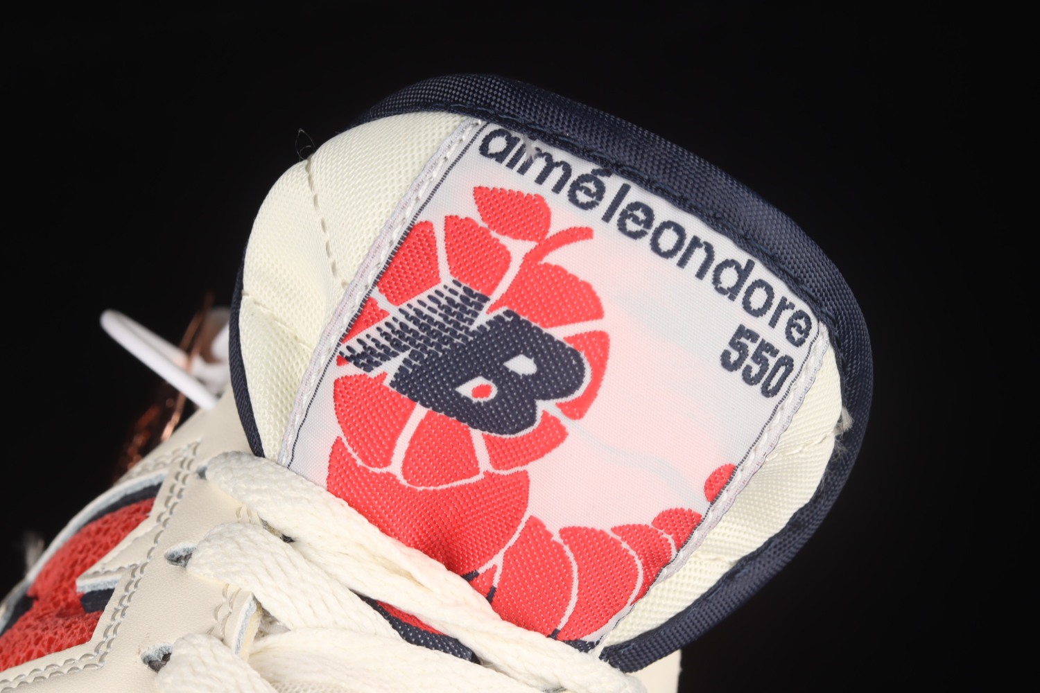 New Bal*nce 550 Aime Leon Dore White Navy Red BB550A3