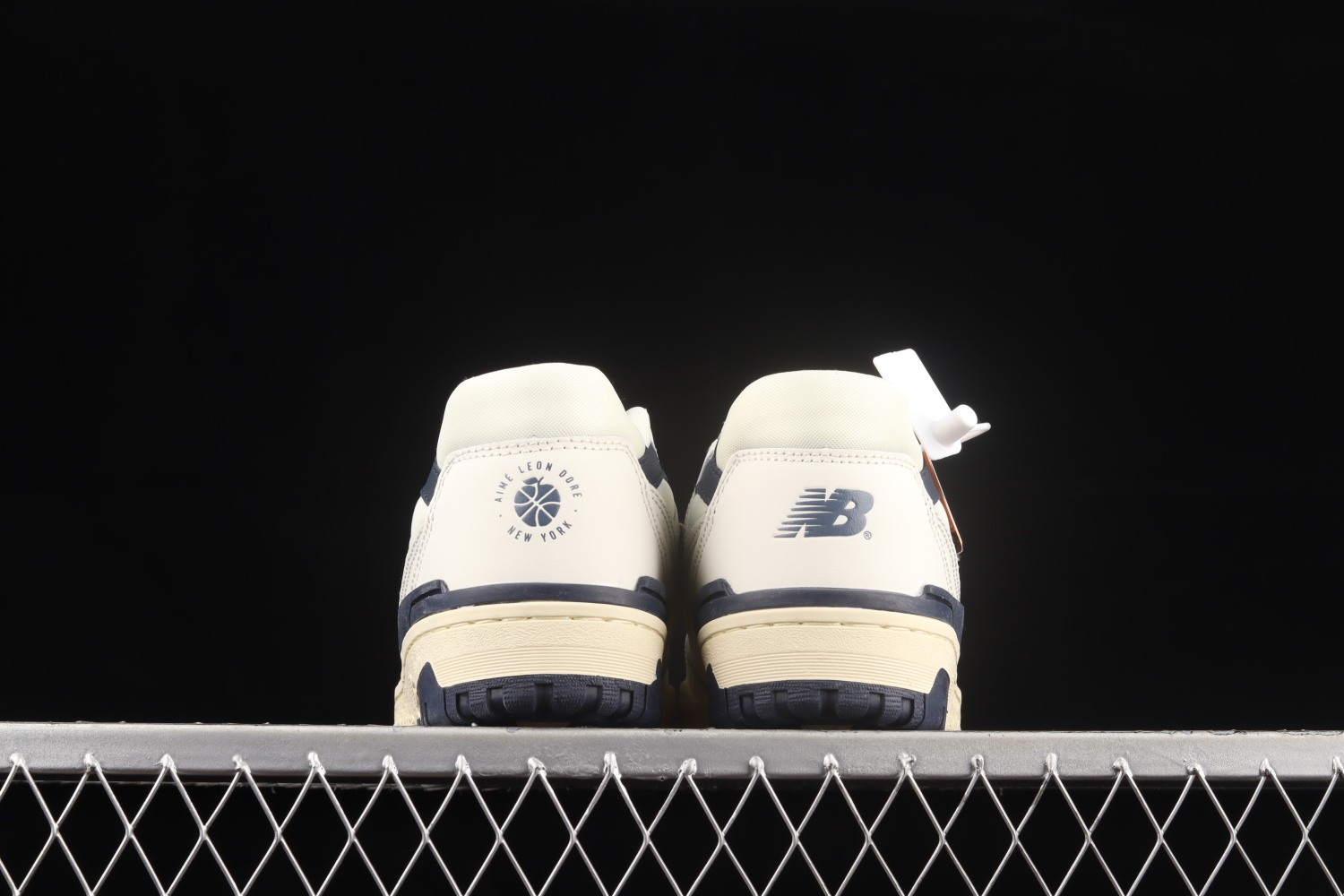 New Bal*nce 550 Aime Leon Dore White Navy BB550ALF