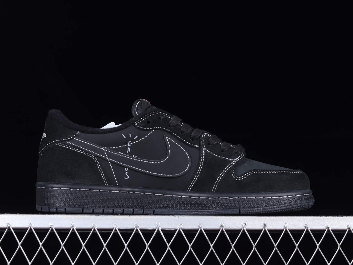 Jordan 1 Retro Low OG SP Travis Scott Black Phantom DM7866-001