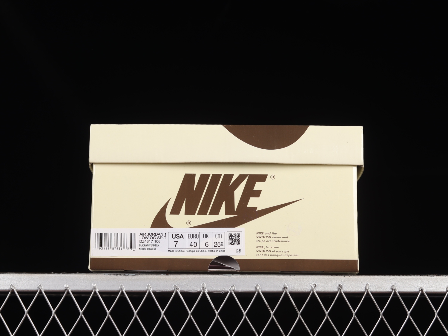 Jordan 1 Retro Low OG SP Travis Scott Olive DZ4317-106