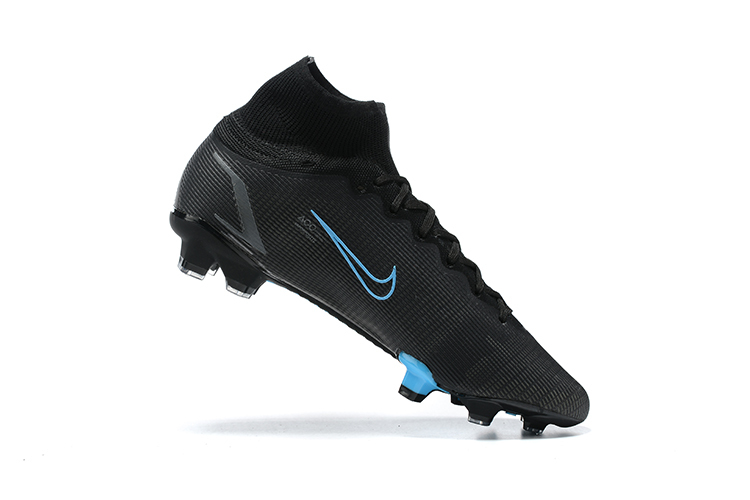 Nike Mercurial Superfly 8 Elite FG Black Light Blue CV0958-004
