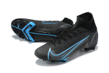 Nike Mercurial Superfly 8 Elite FG Black Light Blue CV0958-004