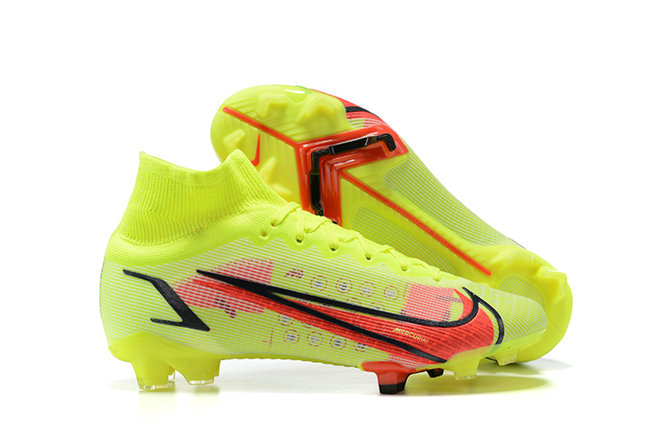Nike Mercurial Superfly 8 Elite FG Volt Black Bright Crimson  CV0958-760