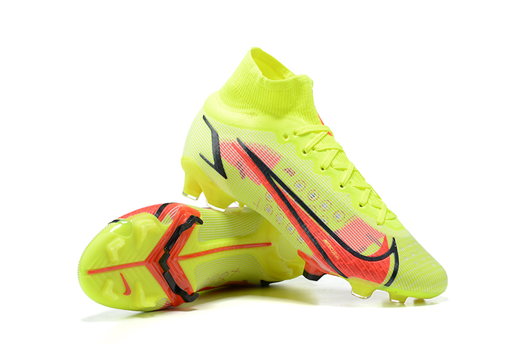 Nike Mercurial Superfly 8 Elite FG Volt Black Bright Crimson  CV0958-760
