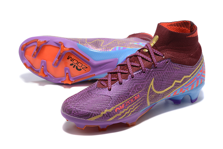 Nike Zoom Superfly 9 Elite KM FG Mbappé Dark Beetroot DO9342-694