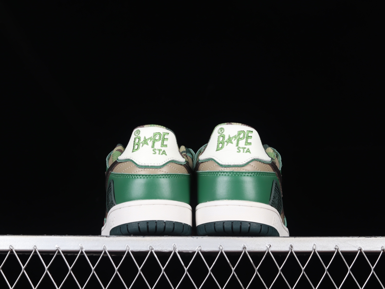 A Bathing Ape Bape SK8 Sta ABC Camo Green (2022) 1L30191006