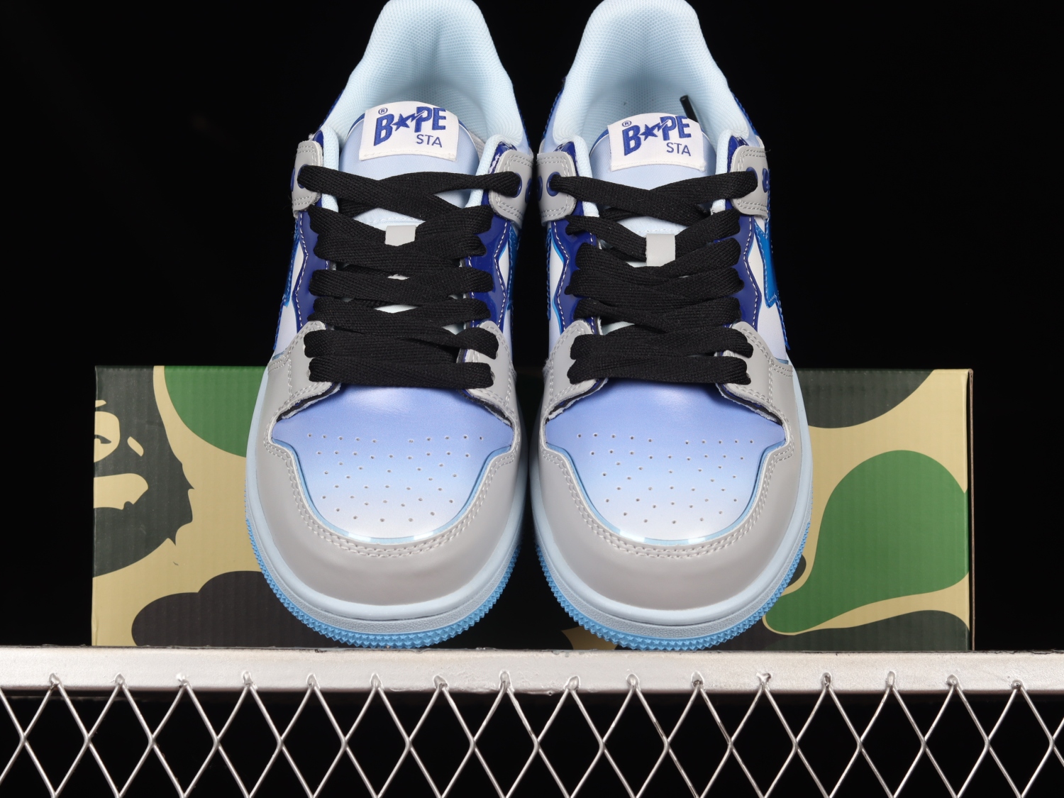 A Bathing Ape Bape SK8 Sta Blue White 1130191003
