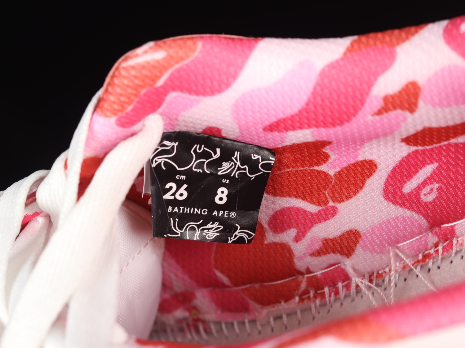 A Bathing Ape Bape SK8 Sta ABC Camo Pink (2022) 1L30191006