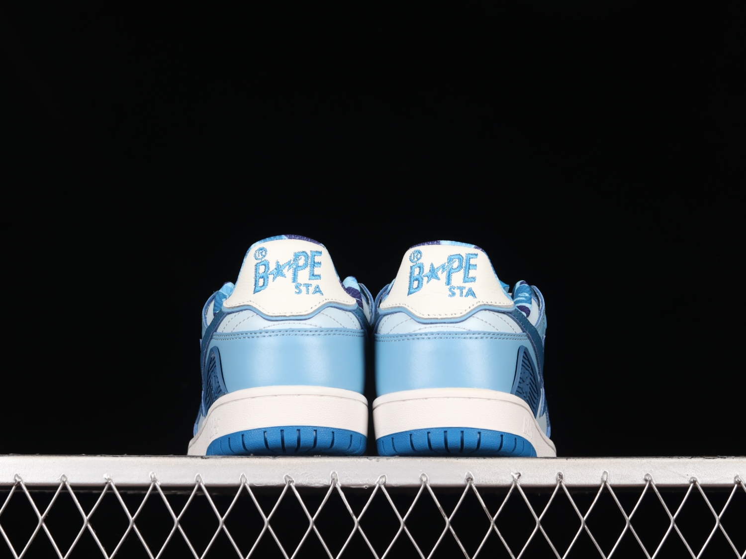A Bathing Ape Bape SK8 Sta ABC Camo Blue (2022) 1L30191006