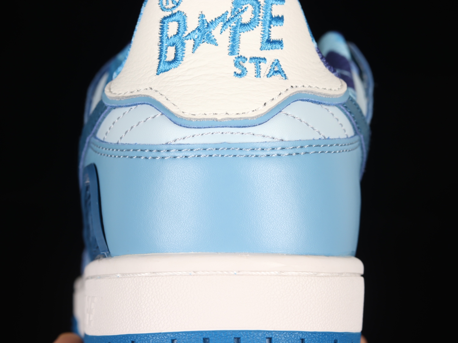 A Bathing Ape Bape SK8 Sta ABC Camo Blue (2022) 1L30191006