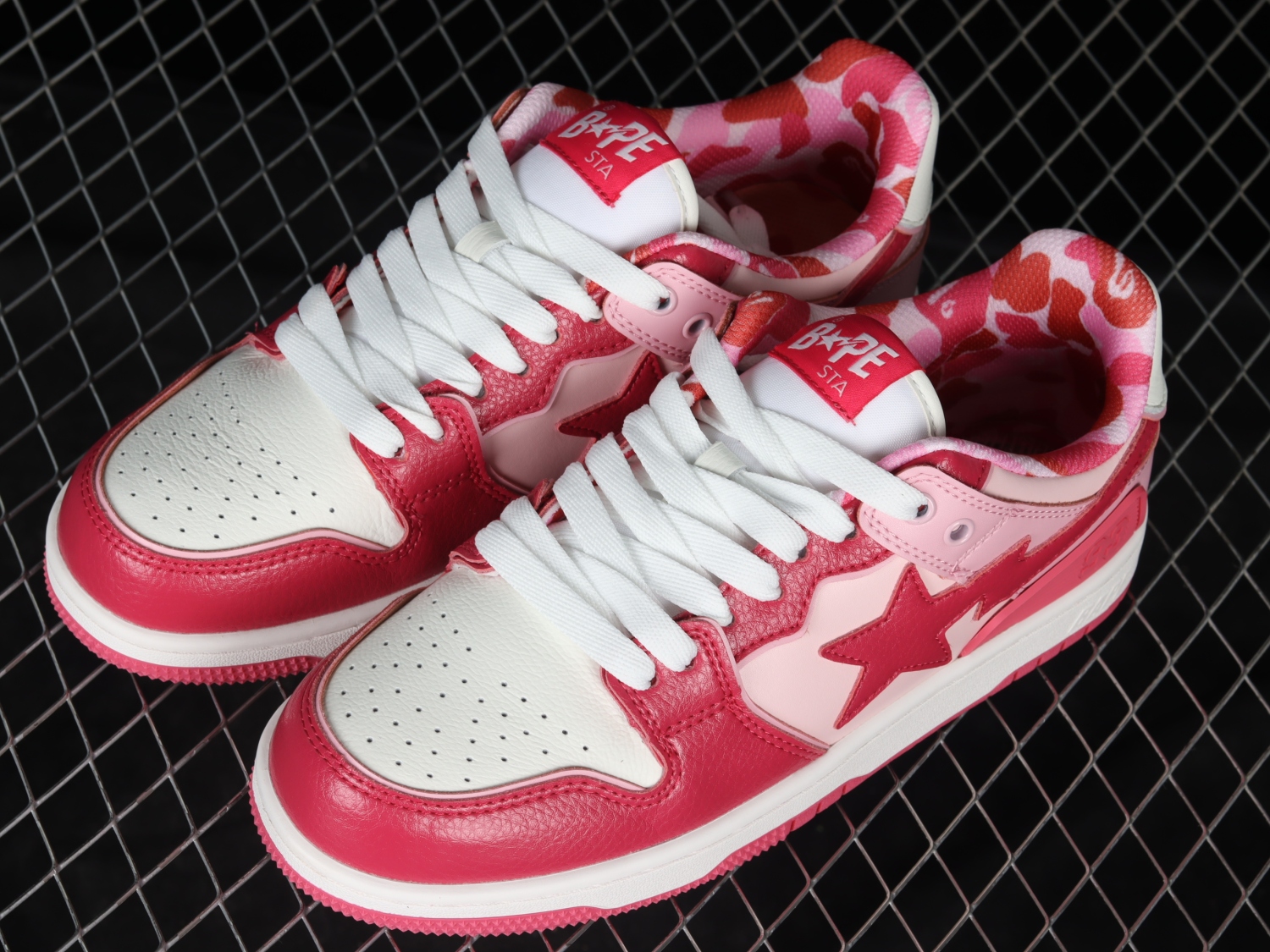 A Bathing Ape Bape SK8 Sta ABC Camo Pink (2022) 1L30191006