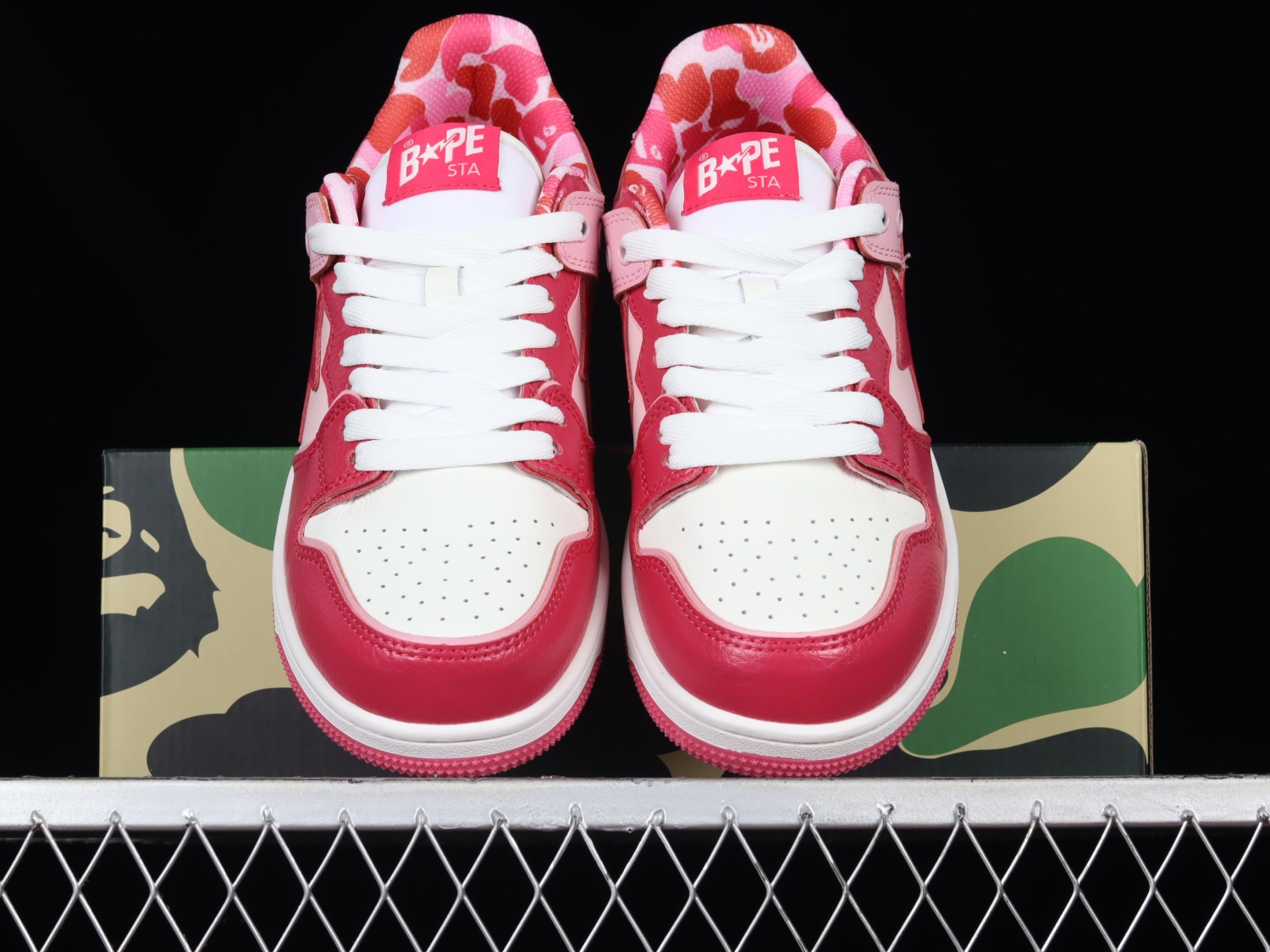 A Bathing Ape Bape SK8 Sta ABC Camo Pink (2022) 1L30191006