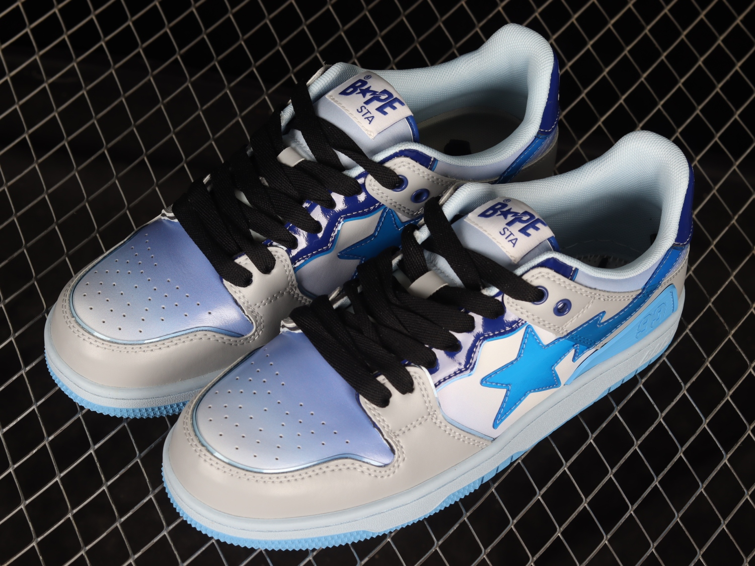 A Bathing Ape Bape SK8 Sta Blue White 1130191003