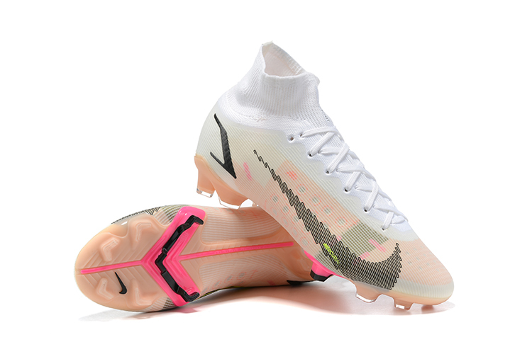 Nike Mercurial Superfly 8 Elite FG White Pink Blast  CV0958-121