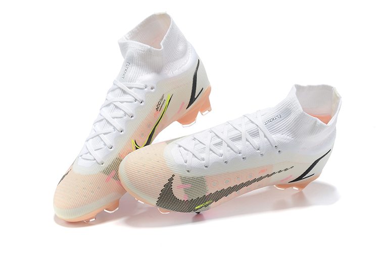 Nike Mercurial Superfly 8 Elite FG White Pink Blast  CV0958-121