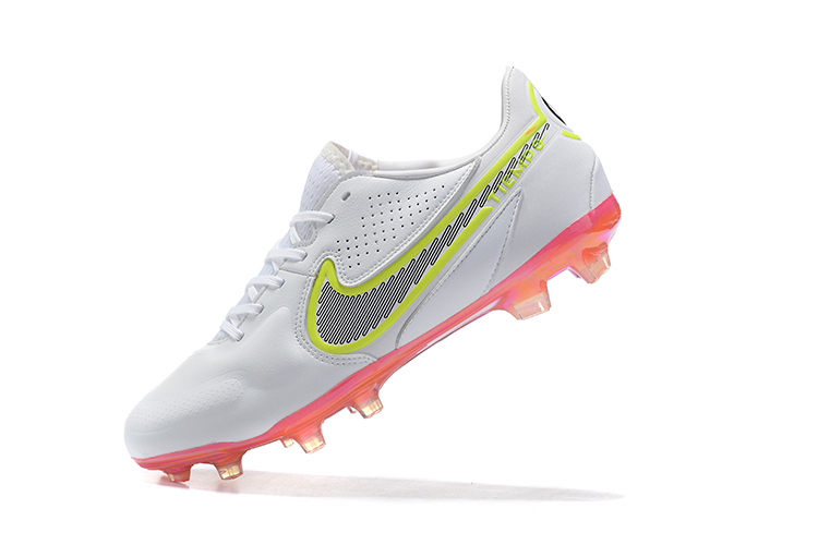 Nike Tiempo Legend 9 Elite FG White Pink Blast  CZ8482-121