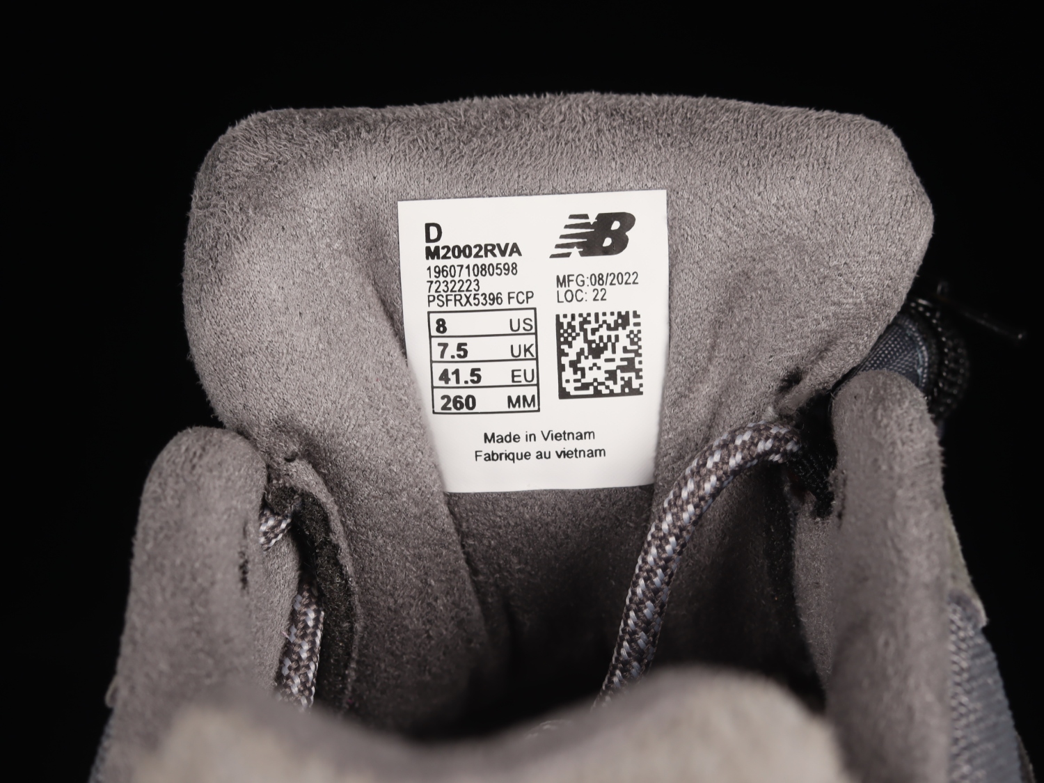 New Bal*nce 2002R Grey Brown Pouch M2002RVA