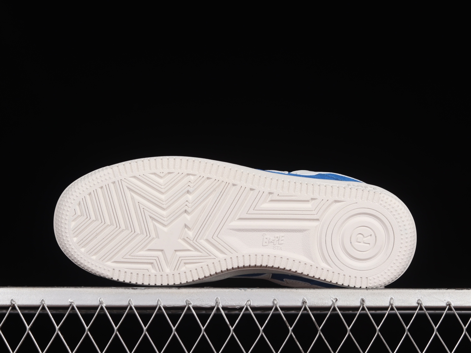 A Bathing Ape Bape Sta Low Blue Suede 1G70191030BLUE