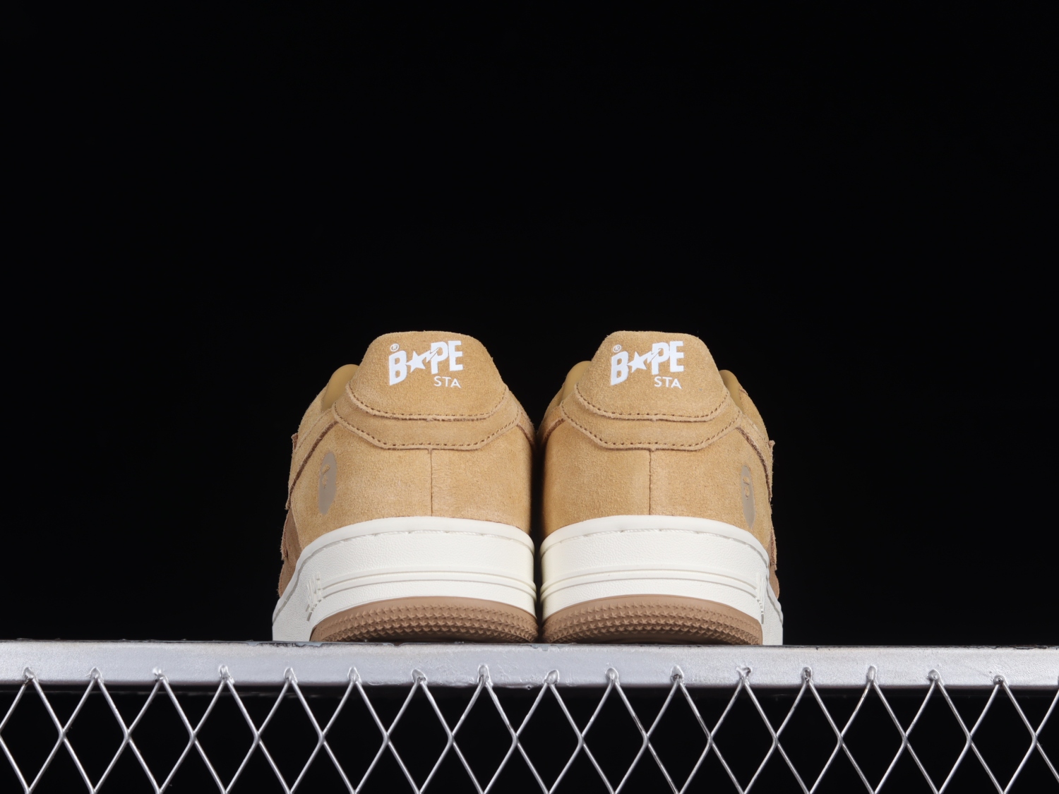 A Bathing Ape Bape Sta Beige Suede M191045
