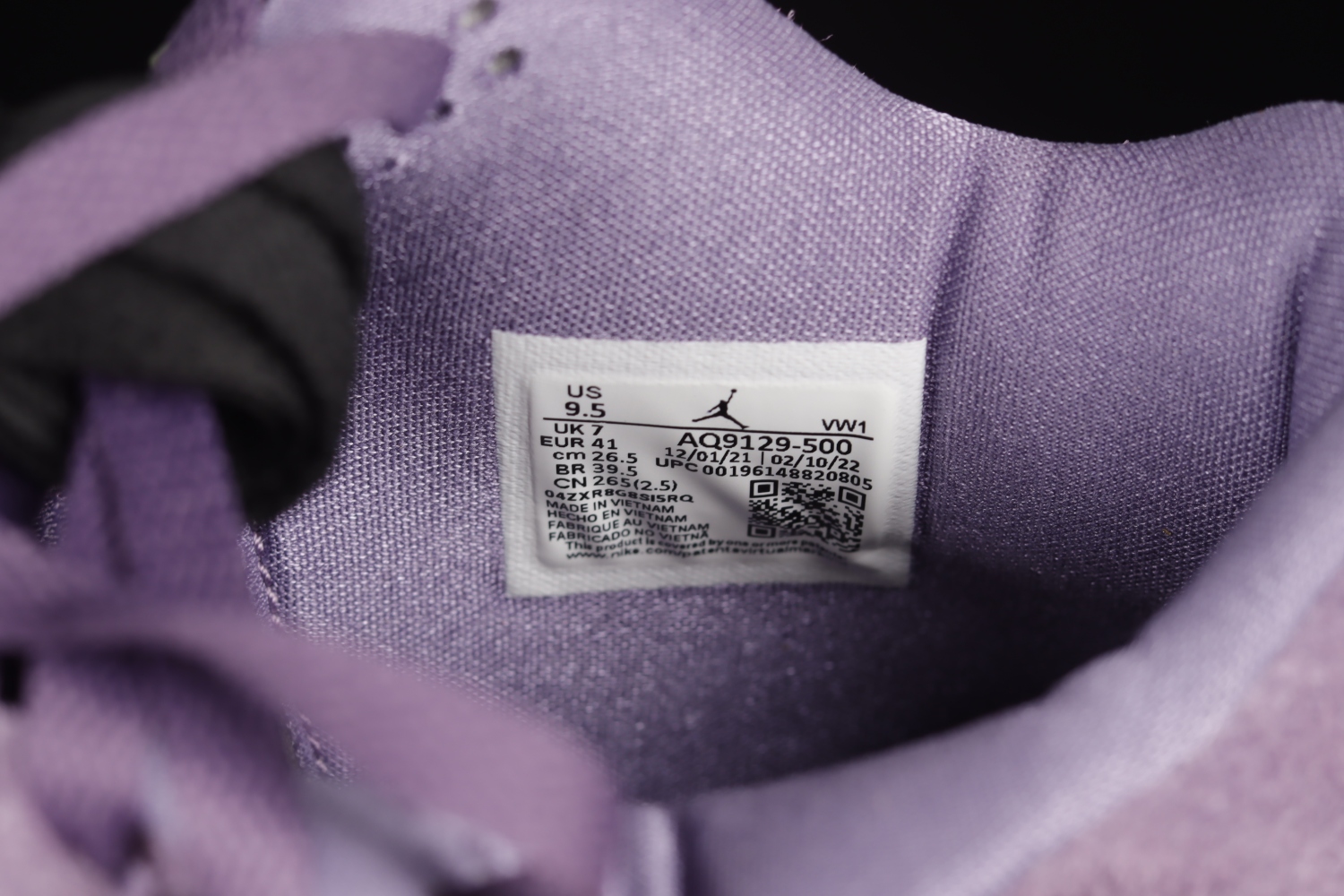 Jordan 4 Retro Canyon Purple (W) AQ9129-500