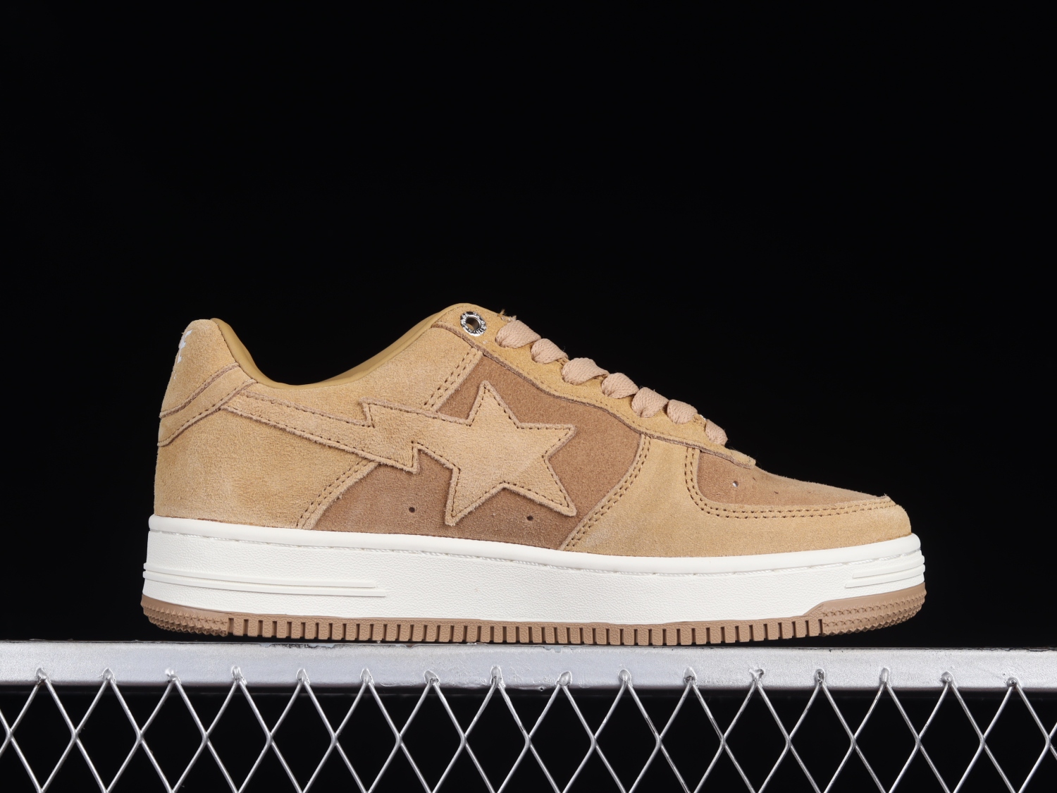 A Bathing Ape Bape Sta Beige Suede M191045