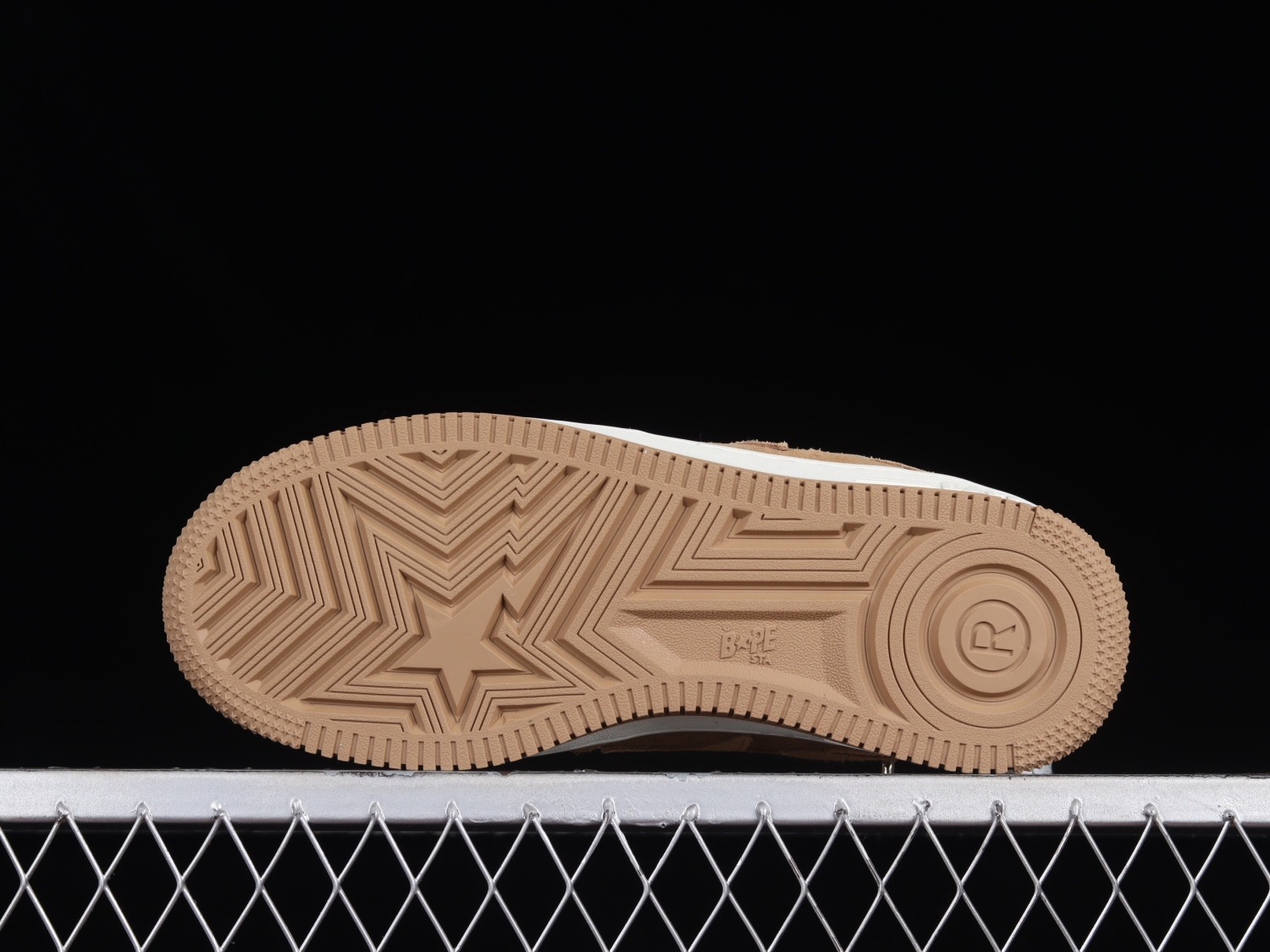 A Bathing Ape Bape Sta Beige Suede M191045
