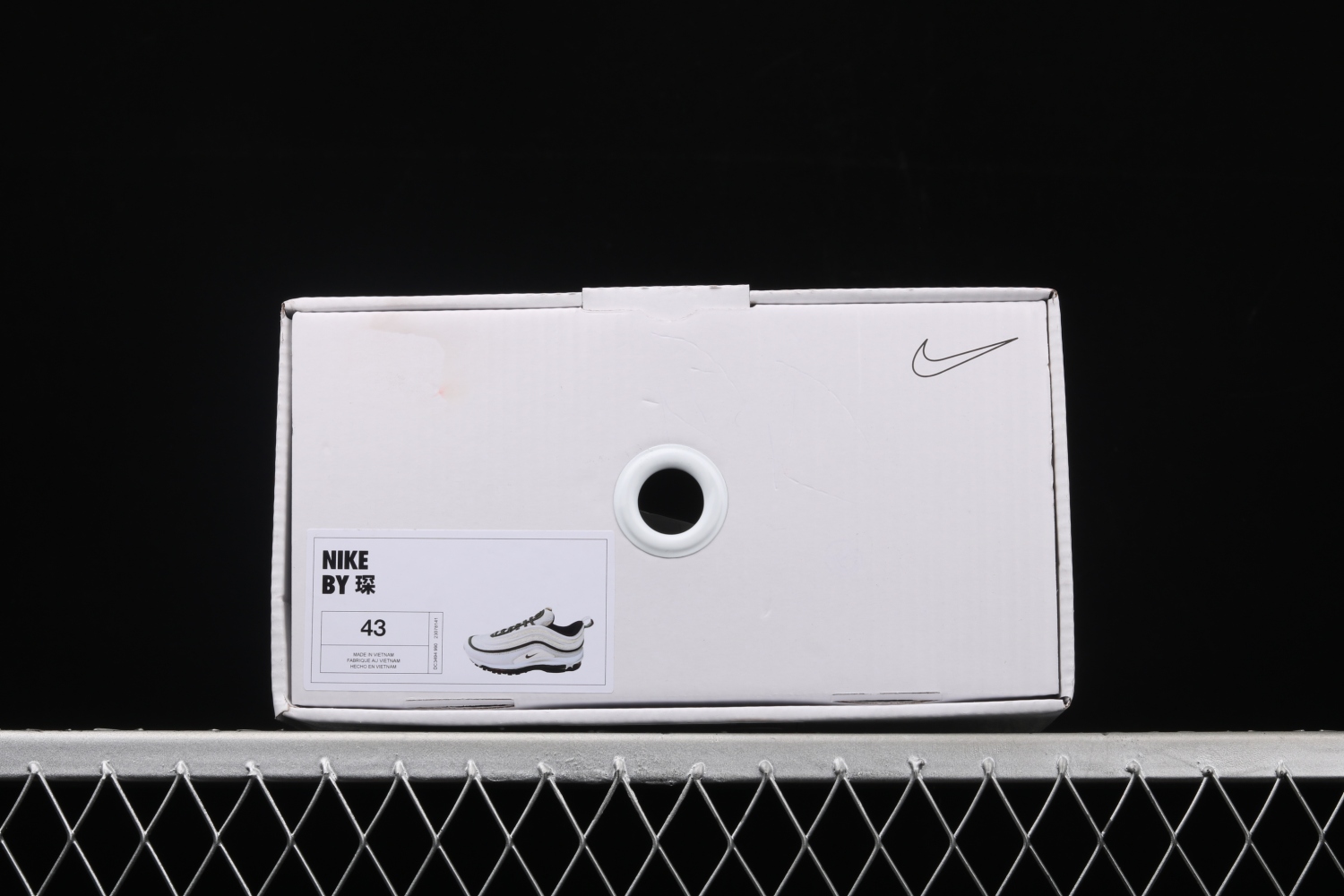 Nike Air Max 97 Summit White Black Running Shoes DC3494-990