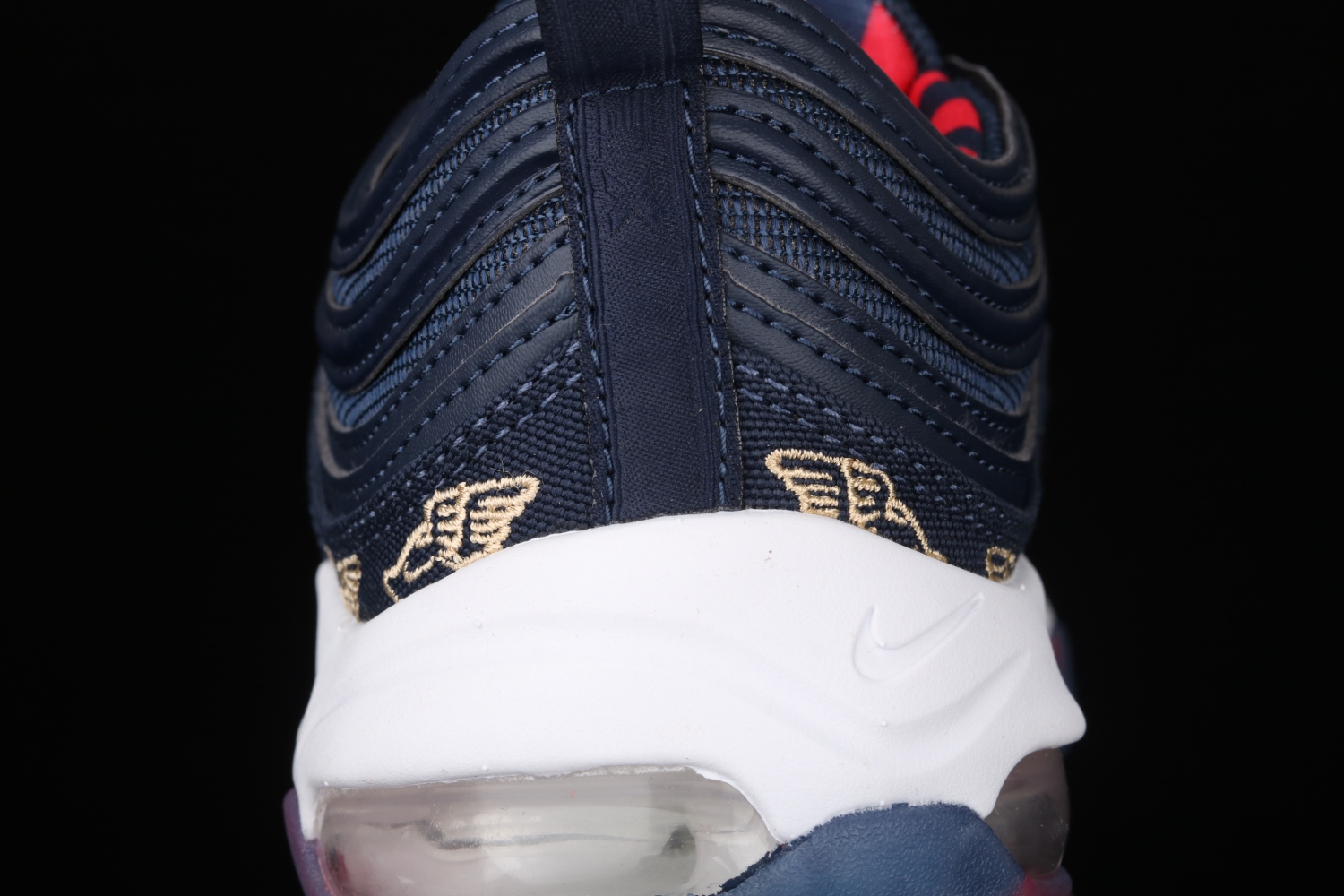 Nike Air Max 97 Golf NRG Wing It Obsidian Navy Gym Red CK1220-400
