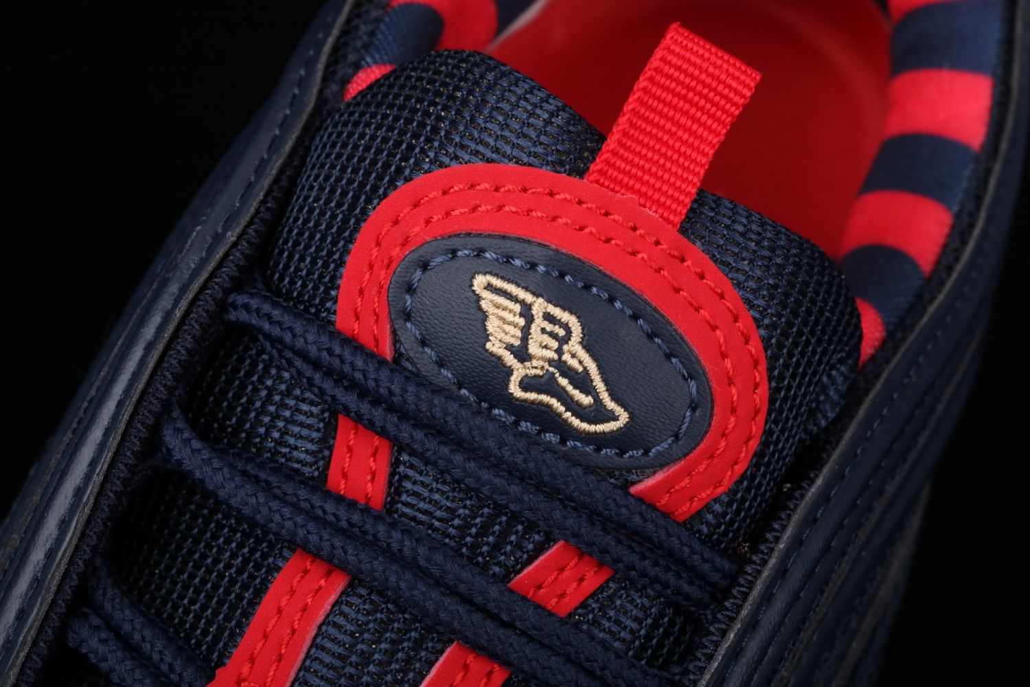 Nike Air Max 97 Golf NRG Wing It Obsidian Navy Gym Red CK1220-400