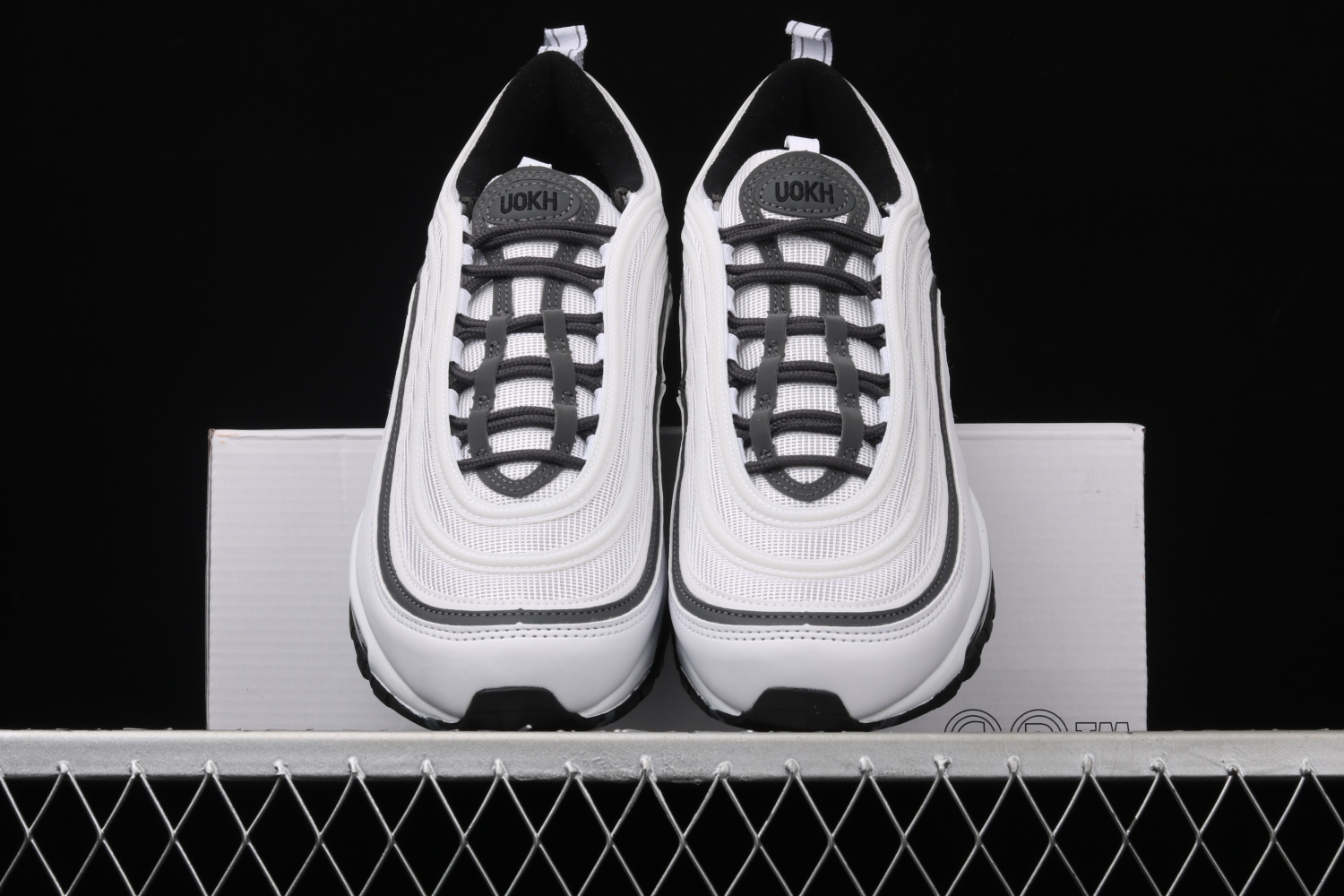 Nike Air Max 97 Summit White Black Running Shoes DC3494-990