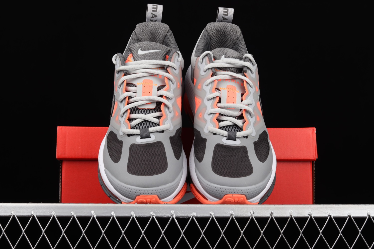 Nike Air Max Genome Light Smoke Grey Bright Mango CW1648-004