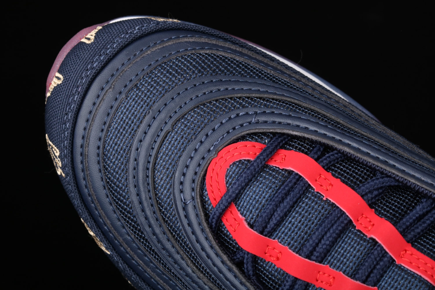 Nike Air Max 97 Golf NRG Wing It Obsidian Navy Gym Red CK1220-400